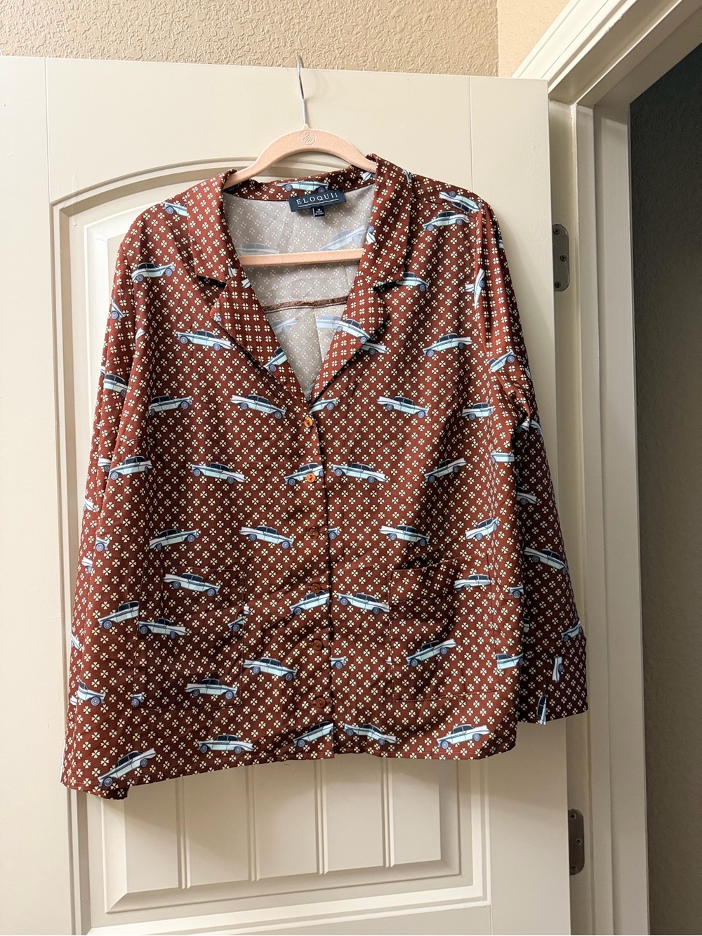 Eloquii Antique Car Blouse